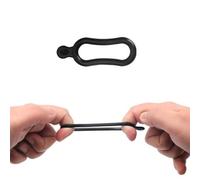 WheatThrive Cinghia elastica in silicone per supporto luce bici, bendaggio flessibile per mountain bike e veicoli elettrici, si adatta alla maggior parte dei manubri