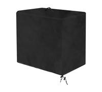 WheatThrive Copertura per filtro a sabbia per piscina, custodia protettiva per pompa, impermeabile e antipolvere, per filtro a sabbia Intex, tessuto Oxford 210D con cerniera, nero