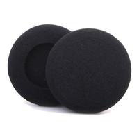 WheatThrive Cuscinetti auricolari per cuffie, cuscinetti in schiuma, coperture in morbida spugna, rimbalzo ad alta elasticità, vestibilità comoda per cuffie, coppia