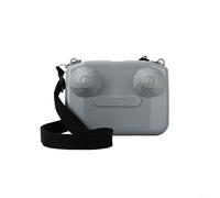 WheatThrive Custodia RC-N1/2/3 per DJI Mini 4/3/neo, con cinturino per accessori DJI Rc, ABS 159 x 119 x 73 mm, chiusura a scatto, grigio, Come da immagine