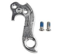 WheatThrive Forcellino deragliatore posteriore in alluminio per telai Cube Axial SL Cross & Lynskey con viti Torx in acciaio inox, colore argento