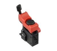 WheatThrive Interruttore a grilletto, interruttore per trapano a percussione, pezzo di ricambio, per Metabo SBE650 BE561 560, 343409980 343409560, nero rosso, 1 pezzo