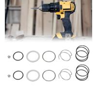 WheatThrive Kit molla e sfera in acciaio per avvitatore DeWalt 20 V, pezzo di ricambio N078434 N089668, accessori porta punte