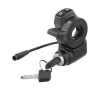 WheatThrive Kukirin G2 Master, serratura per sportello elettrico e interruttore acceleratore, in plastica resistente all'usura, con chiavi