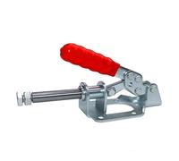 WheatThrive Morsetto a levetta verticale GH-302-FM Push Pull Tipo a sgancio rapido, capacità di tenuta 300 lbs/136 kg, strumento manuale zincato in ferro per maschere di saldatura