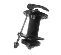 WheatThrive Mozzo anteriore per bicicletta, mozzo per bicicletta, 36 fori, QR da 100 mm, cuscinetto sigillato in acciaio argentato per mountain bike ibride Old School