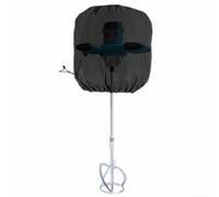 WheatThrive Protezione impermeabile per miscelatore, 44 x 36 cm, per uso | Adatto a miscelatori elettrici portatili, malte cementizie, previene la ruggine, sicuro per officina all'aperto