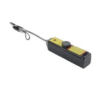 WheatThrive Rilevatore di perdite alogene, tester di perdite AC, rilevatore di refrigerante per R22 R410A R134A R1234YF, sensibilità regolabile con allarme acustico e lampada UV per riparazione HVAC