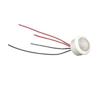 WheatThrive Sensore di movimento PIR, interruttore della luce a infrarossi, controller DC 12 V-24 V, carico massimo 18 W, accensione e spegnimento automatico per striscia LED, lampada da soffitto