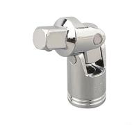 WheatThrive Set di adattatori per bussole da 1/4 3/8 1/2 pollici con cuscinetto a sfera a molla testa girevole per angoli scomodi strumenti meccanici (7,6-20,3 cm)