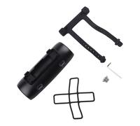 WheatThrive Supporto per altoparlante, staffa per bici, supporto per moto per JBL Grip Flip 7 6 5 4, morsetto manubrio regolabile in ABS per ciclismo
