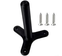 WheatThrive Supporto per dischi da taglio per mole da 125 mm, staffa di montaggio a parete compatta per organizzare dischi da taglio in officina e ripostiglio, colore: nero