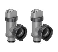 WheatThrive Valvola a stantuffo per piscina, parti filtranti, per Intex 10747, 1500 2500 4000 GPH, facile controllo del flusso, confezione da 2 pezzi di ricambio