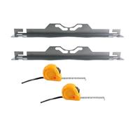 Wheel Alignment Tool, Car Positioning Gauge Set, Precision Front End Measuring Board, Aluminum Alloy Calibration Frame Build, Automotive Steering Setup Kit, Truck SUV RV Tractor 24.8x1.18x1.18 inches