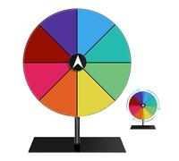 Wheel Awards - Restituire la ruota del premio | Ruote acriliche cancellate dal gioco della fortuna | Gioco da tavolo fortunato per la roulette per le mostre Classrooms Parties Raduni - Attività di