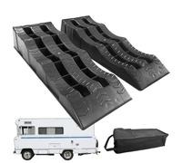 Wheel Chocks for Cars - 2 pezzi Heavy-Duty Trailer Leveling Blocks, Lightweight Wheel Chocks and Levelers | Multifunctional Travel Accessory for RV, Trailer, Motorhome, Uneven Ground Stabi