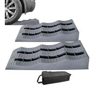 Wheel Chocks for Cars - 2 pezzi Heavy-Duty Trailer Leveling Blocks, Lightweight Wheel Chocks and Levelers | Multifunctional Travel Accessory for RV, Trailer, Motorhome, Uneven Ground Stabi