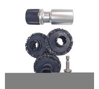 Wheel Hub Cleaning Tool, Hubs Rust Care Removal Brush, Multifunctional Wheesl Axle Head Rust Remover Tools for Vehicle, Car, Truck, Garage, Automotive Maintenance, Outdoor Tire Service