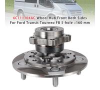 Wheel Hub Front Both Sides 6C111104AC Per Ford Transit Tourneo FB 5-hole ø160 mm
