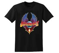 Wheel in The Sky Journey Band T-Shirt Black Men Tee Shirt XXL