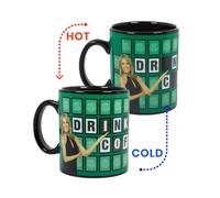 Wheel Of Fortune "Bevi Più Caffè" Tazza Che Cambia Colore | Contiene 16 Once