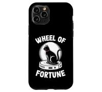 Wheel Of Fortune Cat On Robot Aspirapolvere Cat Custodia per iPhone 11 Pro