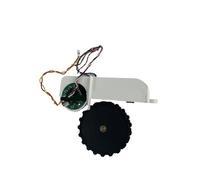 wheel replacement, Compatibile con Xiaomi Mijia Mop 3C 2S S10 B106GL B106CN Robot Aspirapolvere Ruota mobile sinistra e destra Accessori,for floor(White R)
