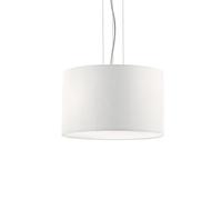 Wheel sp3 sospensione moderna ø42,5 bianco paralume tessuto