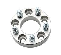 Wheel Spacer Adapters 2 Pezzi 15/20/25/30/35/40/45/50mm Adattatori Conversione Distanziatori Ruota Nastro PCD 5x98 CB 58.1mm Per Auto Universale A 5 Alette Distanziali Ruote Auto(2PC Silve 50mm)