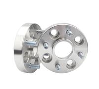 Wheel Spacer Adapters 2 Pezzi Per Toyota Per Corolla Per Hyundai 15/20/25/30/35/45/50mm Distanziale Ruota Argento 4x100 CB 54,1mm Flangia Guarnizione Ruota Distanziali Per Ruote(15mm)