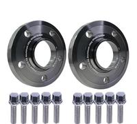 Wheel Spacer Adapters 2PCS PCD 5x120 CB 72.6 7075-T6 Ruota Spacer Adattatore Per Rolls Per Royce Per Dawn Per Ghost Per Phantom Per Wraith cerchi in lega auto(Black adapter 20mm)