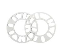 Wheel Spacer Adapters 2PCS Universale Ruota Spacer Spessori Piastra 4 5 STUD Per 4x100 4x114.3 5x100 5x108 5x114. 5x120 Distanziali Ruote Auto(5mm)