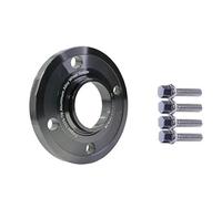 Wheel Spacer Adapters Adattatore Distanziale Ruota In Lega Di Alluminio 4x108 CB 65,1 Mm, 12*1,25 Adatto Per Peugeot 2008 208 301 408 Per Partner Per Partner cerchi in lega auto(1pc adapter 15mm-BK)