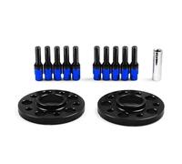 Wheel Spacer Adapters Distanziali Ruota Con Foro Centrale Da 15 Mm 5x112 Mm 66,6 Mm Bulloni Conici M14x1,25 Per BMW X5 G05 X7 G07 2018+ Per Mini Con Bulloni A Sfera Distanziali Per Ruote(Blu)