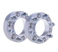Wheel Spacer Adapters Distanziali Ruota Kit Ampliamento 6x139.7 Hubcentric 67.1 M12*1.5 Adattatore Alluminio Auto 25/30/35mm Per Mitsubishi L200 Per Montero cerchi in lega auto(2PCS Silver 30mm)