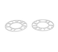 Wheel Spacer in Lega di Alluminio, 2 Pezzi 5mm Spessore, 78mm Diametro Interno, 150mm Diametro Esterno - Prevenzione Sfregamento Pneumatici, Adatto per Ruote 4/5 Bulloni