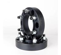 Wheel Spacers Adapters Per Mazda BT 50 2 Pezzi 25/30/35/40/45 Mm PCD 6x139,7 CB 93,1 Mm 6 Fori Adatti Distanziali Ruota M12x1,5(2PCS 40mm Black)