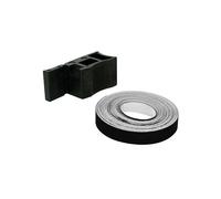 Wheel Stripe Racing, profilo adesivo per cerchi ruota Nero Kit 2 moto o 4 auto.