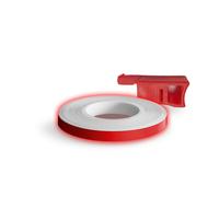 Wheel stripes per cerchi moto riflettenti rosso 5 mm x 6 m con applicatore