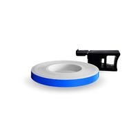 Wheel Stripes Strisce Adesive per Cerchi Moto con Applicatore, Blu Race, 7 mm x 7 mt