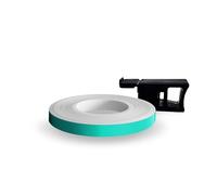 Wheel Stripes Strisce Adesive per Cerchi Moto con Applicatore, Verde Petronas, 7 mm x 7 mt