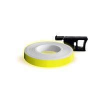 Wheel Stripes Strisce Fluorescenti per Cerchi Moto con Applicatore, Giallo, 7 mm x 6 mt