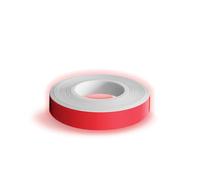 Wheel Stripes Strisce Fluorescenti per Cerchi Moto, Rosso, 9 mm x 6 mt