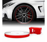 Wheel Trim Stripe Rifrangente Rosso 5 mm x 6 mt con Applicatore