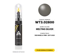 Wheel & Trim WT3.02800 Melting Silver Colore Abbinato Vernice Ritocco Kit