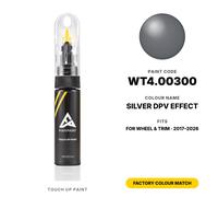 Wheel & Trim WT4.00300 Silver DPV Effect Colore Abbinato Vernice Ritocco Kit