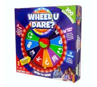 Wheel U Dare ? Il massimo in giochi di famiglia dal vivo, giochi a quiz con una differenza, girare la ruota e completare le sfide. Gioco da tavolo facile fuori dalla scatola. Giochi per famiglie per