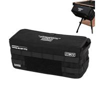 Wheelchair Armrest Bag, Waterproof Beach Chair Armrest Storage Bag, Portable 1000D Oxford Camping Seat Organizer, 11.42x4.33x5.31 inches Ideal for Fishing and Outdoor