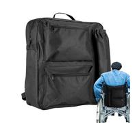 Wheelchair Carry Bag | Wheelchair Bags For Storage, Backpack For Wheelchair, Wheelchair Backpack Storage, Scooter Storage Tote, Manual Power Wheelchair Bag, Wheelchair Accessory Backpack,