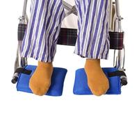 Wheelchair Leg Rest Cushion, Wheelchair Leg Rest Pad, 1 paio di cuscinetti morbidi non scivolanti, comodi per la cura personale dei pazienti elderly Disabled Yard Lawn Outdoor Outside Backyard Park